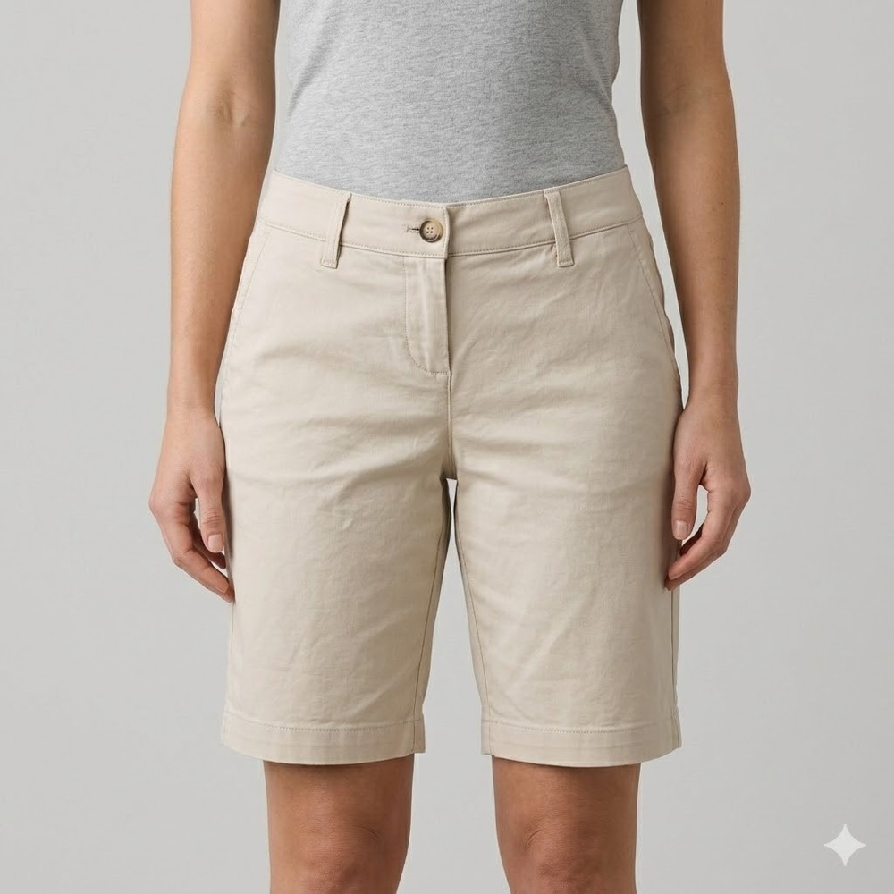 Tommy Bahama Chino Shorts Boracay Cotton Blend Sizeโ 2 Khaki Beige EUC